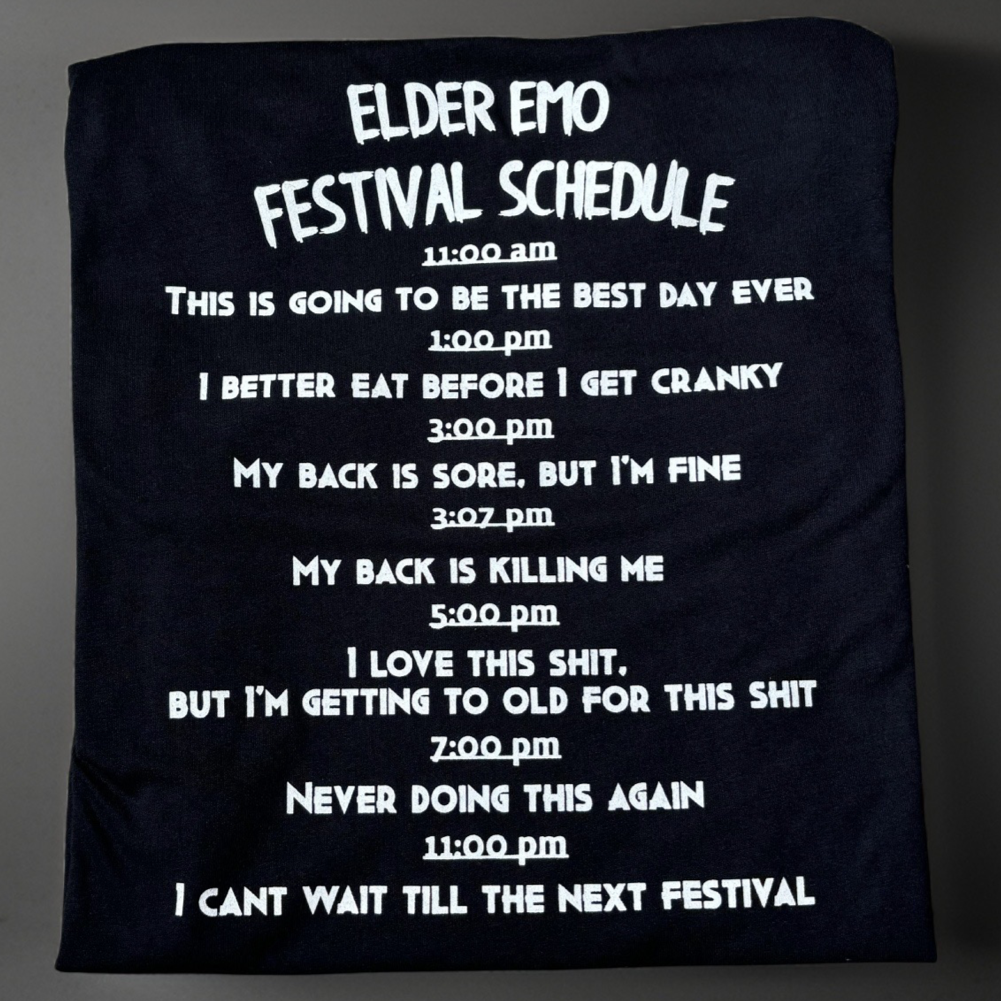 Elder Emo Festival Schedule